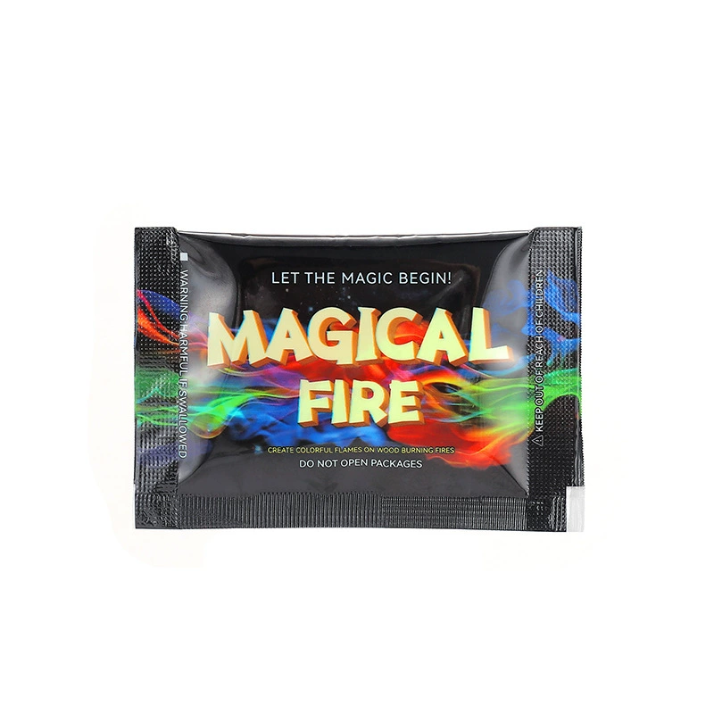 Outdoor colorless flavor flame powder Magicfire camping bonfire party party magic color change powder