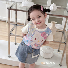 88202ŮͯT���ļ��¿�Ů���������ȹ��ͨ�ɐ۝Mӡ���~kitty����
