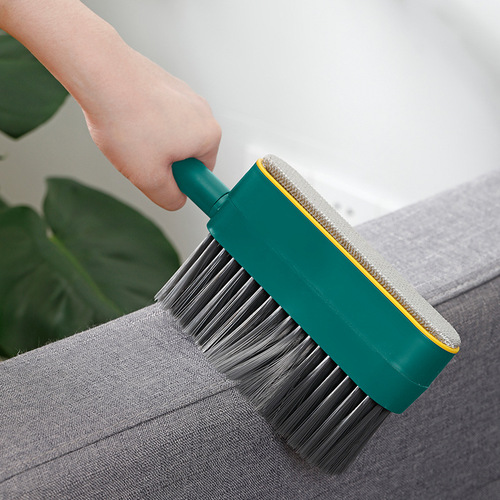 Multifunctional bed brush three-in-one lint stick household long-handled soft bristle bed sweeping brush electrostatic bristle bristle brush cleaning broom