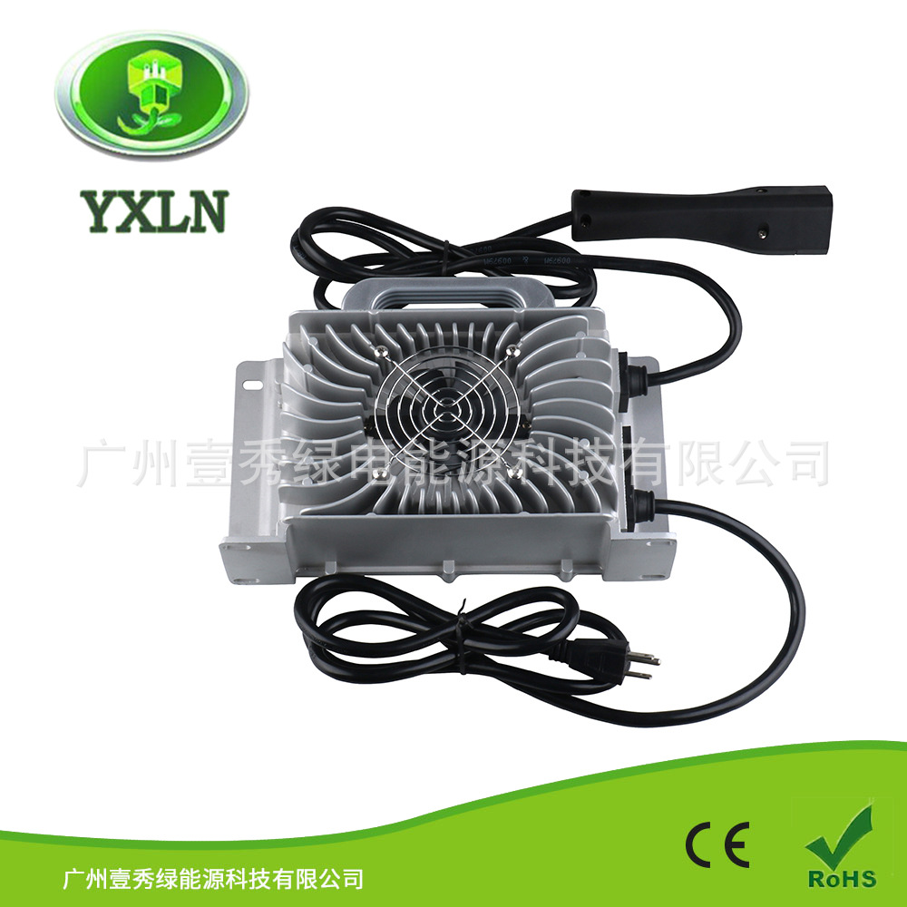 58.4V 15A EZGO RXV 防水高尔夫球车充电器防潮48V15A铅酸充电器