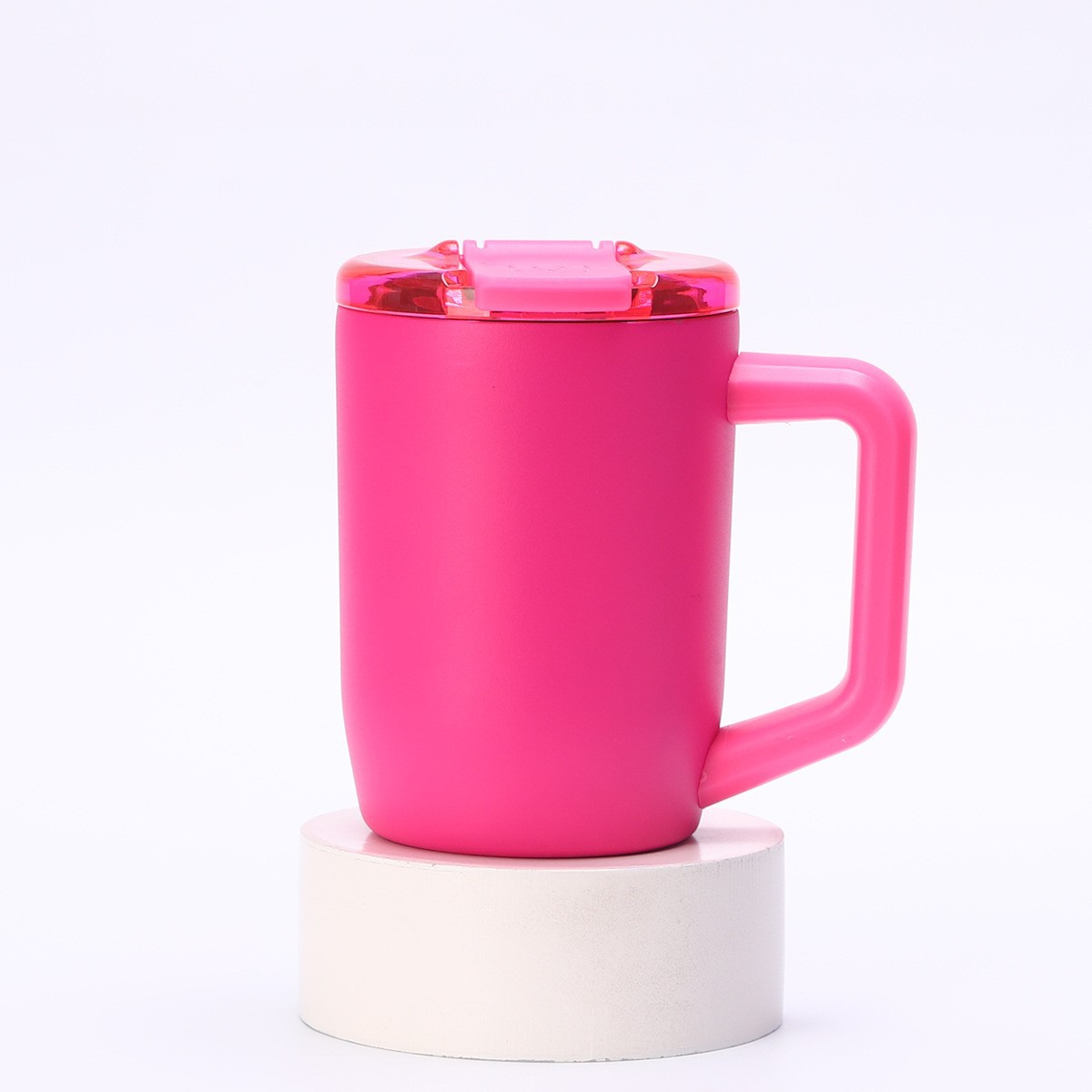 Nuevos productos transfronterizos de acero inoxidable 15oz taza de mango taza de oficina de negocios portátil taza de café taza de café taza