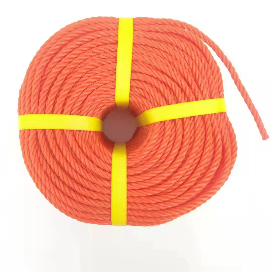 Трансграничная оптовая продажа, полиэтиленовая трехжильная витая веревка, полиэтиленовая веревка, обвязка, упаковочная веревка