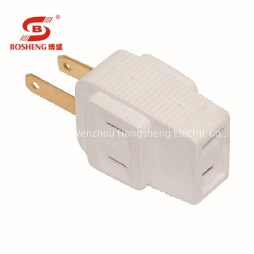 美式墙壁开关新款转换插头  U48二转三 多功能转换器 出口巴拿马