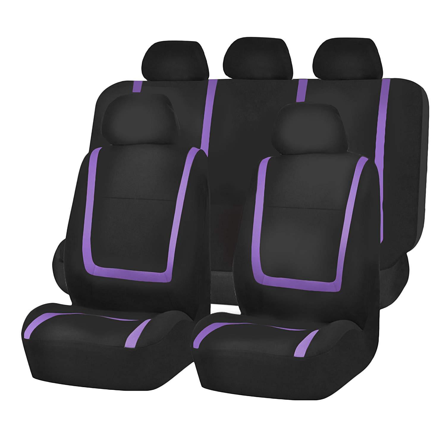 General Motors Five-Seater Polyester Fiber Patchwork Car Seat Covers for Export to Russia, Mexico, and the United States