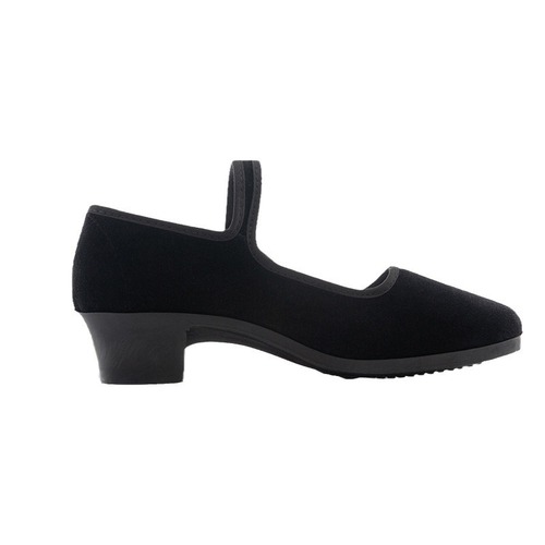 Folk dance student Yangko shoes black root female Tibetan dance Jiaozhou grade examination special cloth shoes Northeast folk dance shoes