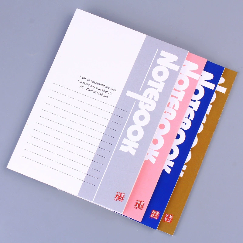 Notebook A5 32-page for elementary students, softcover ruled, wire-free design