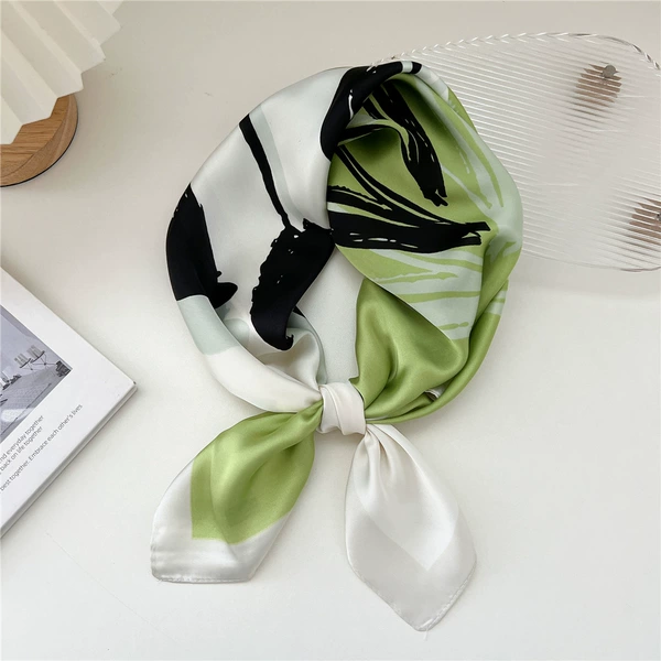 10 double color brush green