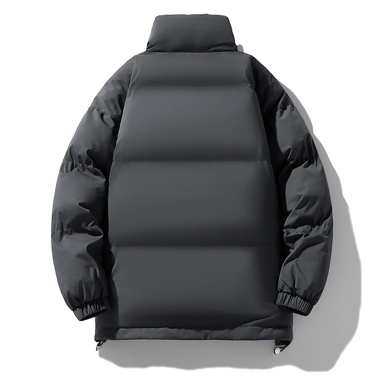 Stehkragen Herrenmantel Winter 2024 Neues Brot Amerikanische Trendmarke Baumwolljacke Paar-Outfit_voghion.com