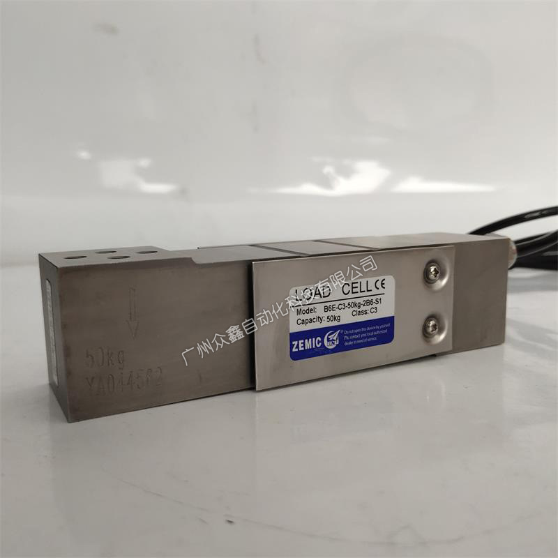 B6E-C3-20kg,B6E-C3-30kg称重传感器 美国ZEMIC悬臂梁式