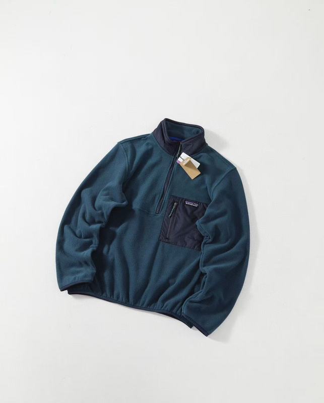 pata 1/2-Zip フリース プルオーバー アウトドア ウォーム ハーフジップ プルオーバー フリース スウェットシャツ|undefined
