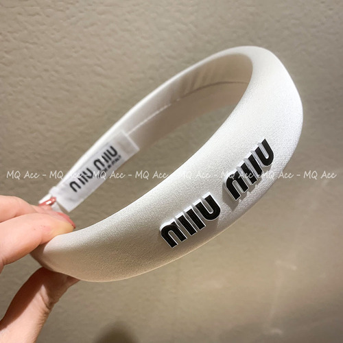 New Style Mis Letter Headband High Crown Personality Sponge Headband Fashion Hairstyle Accessory Sweet Versatile Personality