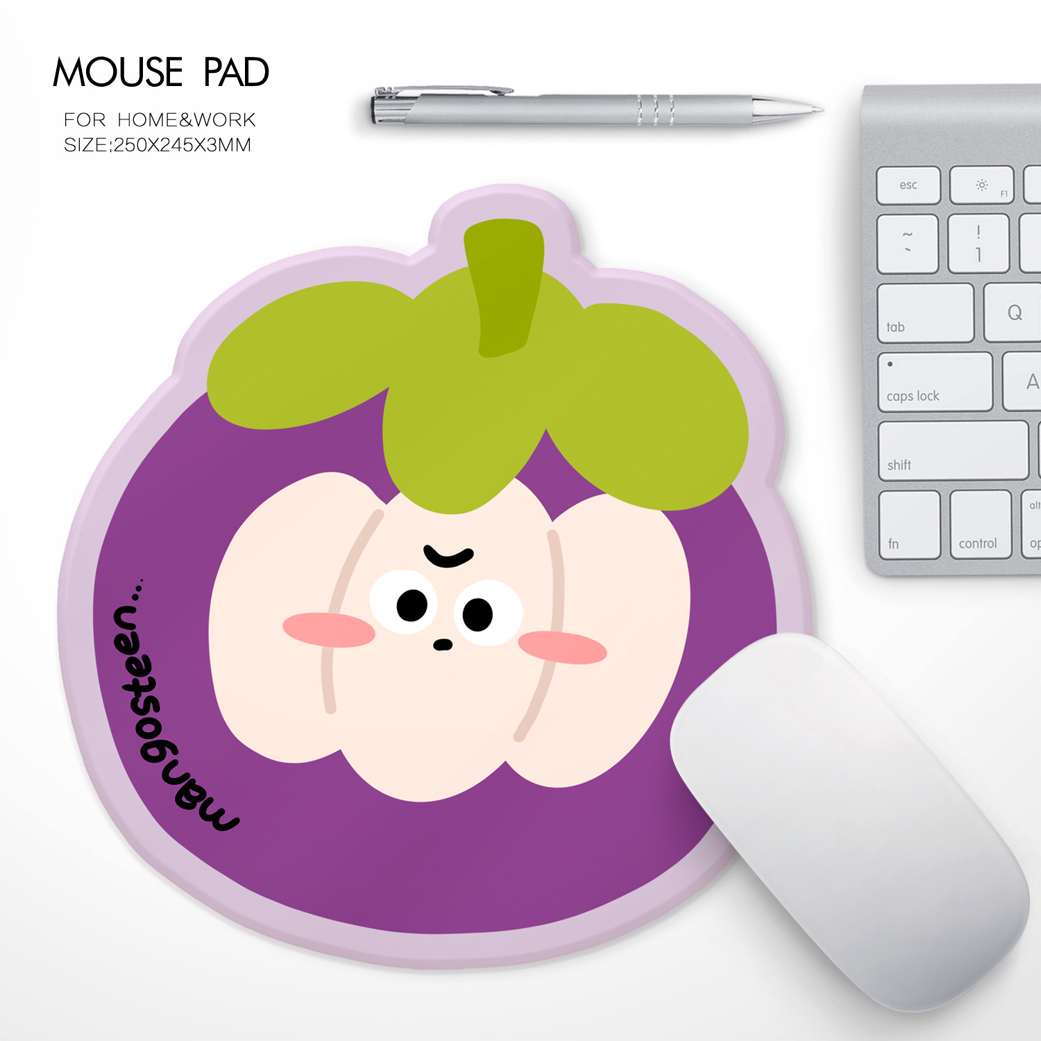 Tappetino per mouse Alien Fruit Office Cartoon INS Style Dopamine Colorway_voghion.com