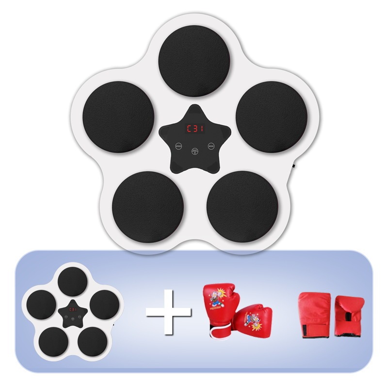 クロスボーダー音楽ボクシングターゲット子供用ボクシング壁ターゲットホームリアクトトレーナー減圧スマートBluetoothボクシングマシン|undefined