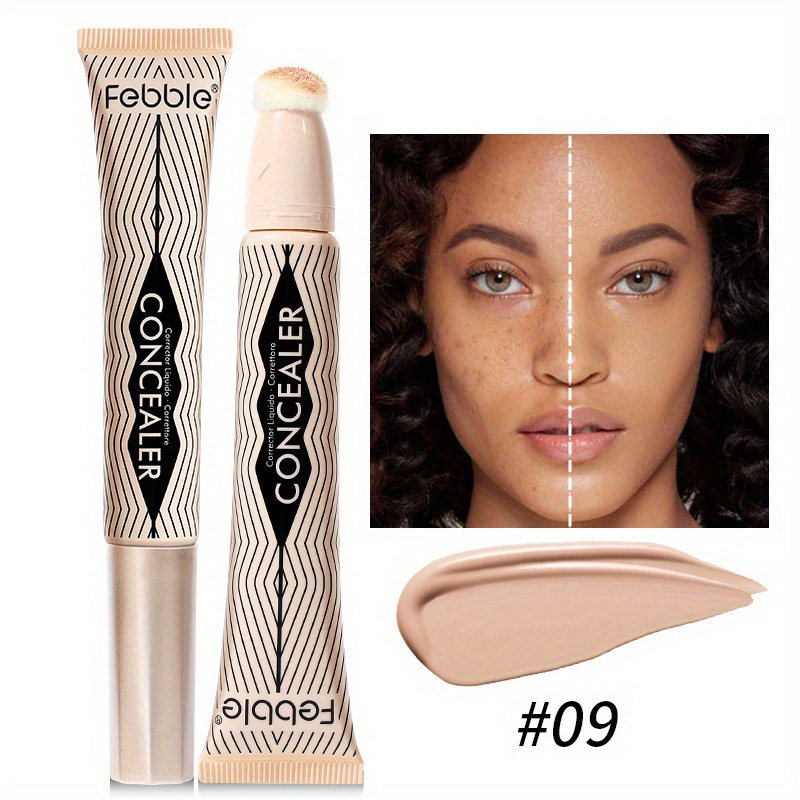 USHAS Cross-Border Hot Sale Concelador Base Liquido Durable No Adhesivo Polvo Brillante FS373B