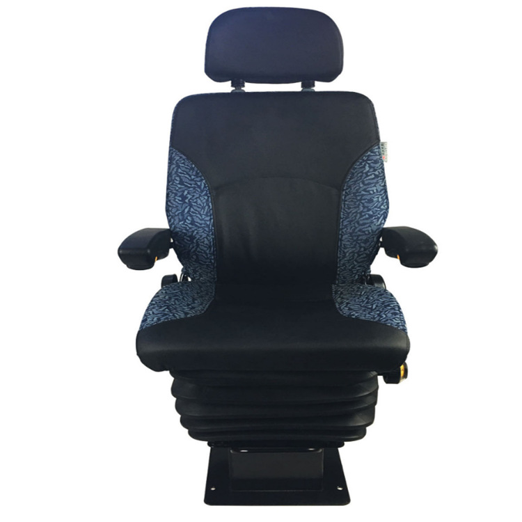 Camión pesado mecánico hidráulico amortiguación asiento ferroviario asiento de coche asiento subterráneo Puerto reclamador asiento