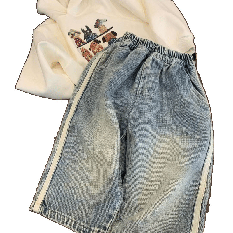Children's Jeans Spring And Autumn Loose