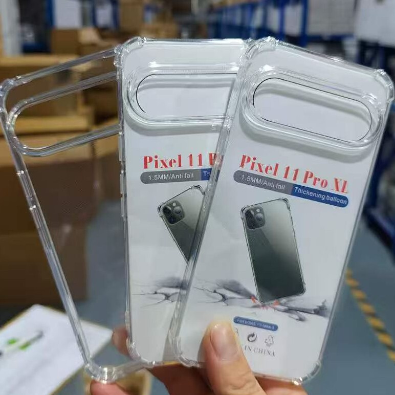 Suitable for Google Pixel 11 Pro XL/Pixel 11 Pro four-corner anti-drop transparent TPU phone case Suitable for Google Pixel 11 Pro XL/Pixel 11 Pro four-corner anti-drop transparent TPU phone case