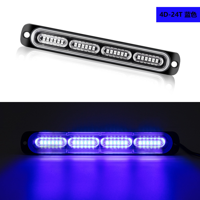 12 - 24V parpadeo de luz de advertencia lateral, luz trasera de motocicleta, luz lateral de automóvil, camión