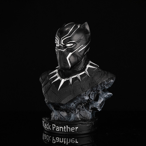 Avengers Black Panther Action Figure Model Small 18cm Height Resin Display Figure Marvel Hero Movie Merchandise