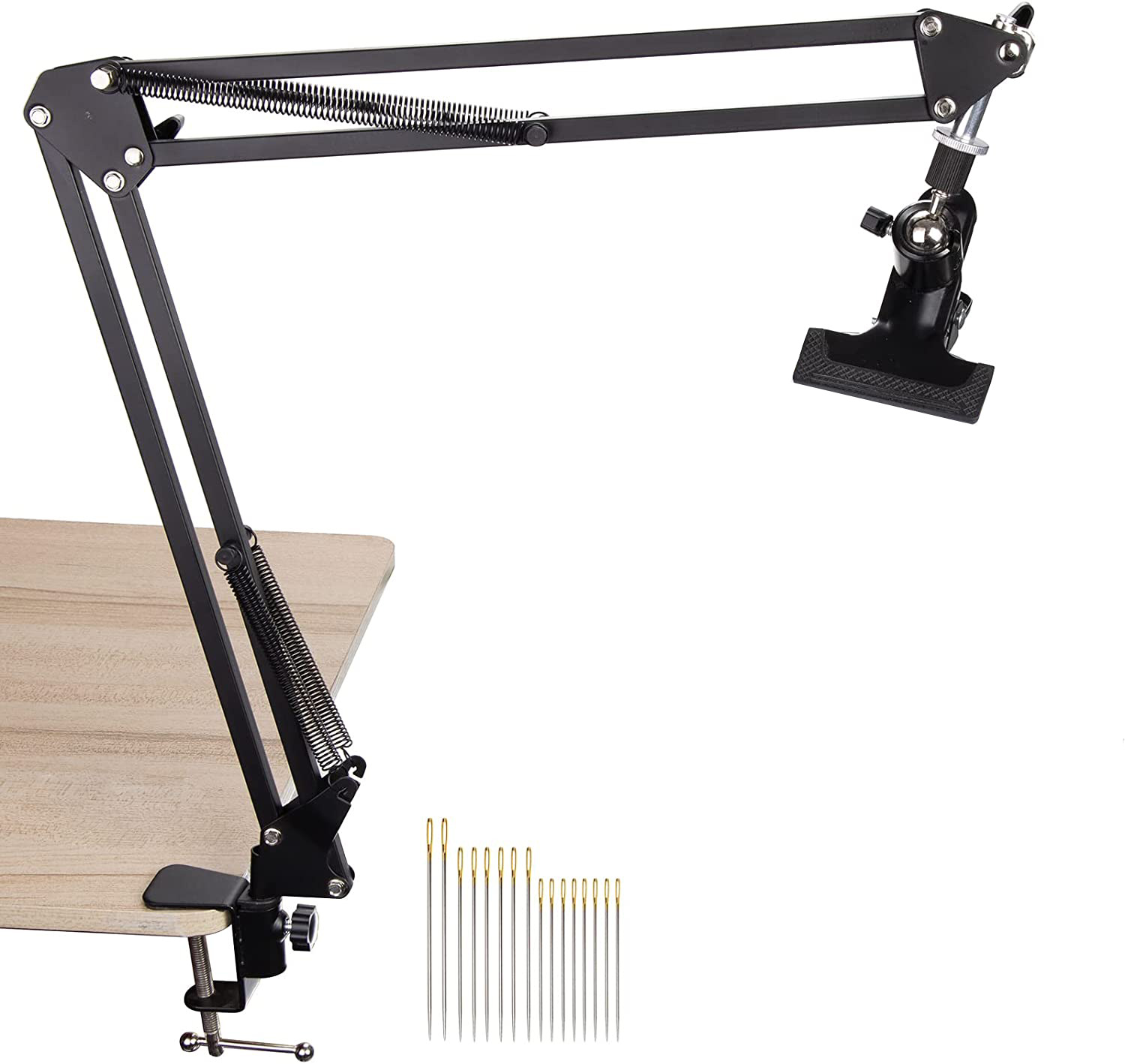 Soporte fijo de escritorio + aguja de bordado