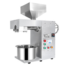 榨油机商用食用油花生油设备全自动多功能螺旋式古法压榨炸油机