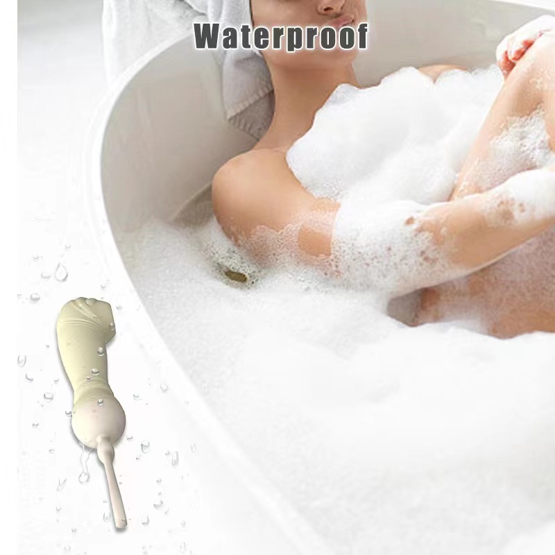 Clitoral Suction Vibrator with Body-Safe Silicone, Rechargeable Couples Massage Toy — detail image 3