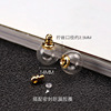 Golden glossy crystal, opening pendant, cinnabar, wholesale