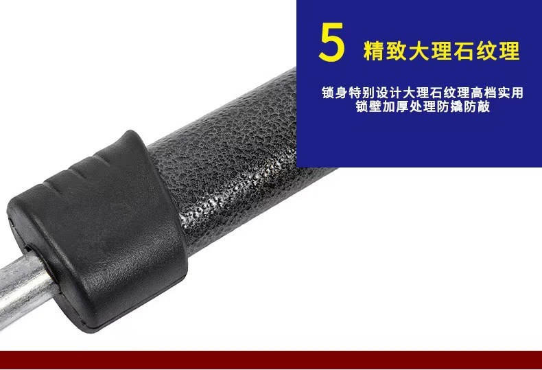 Car Steering Wheel Lock, Anti-Theft Lock, Thickened Anti-Pry Brake and Clutch Lock, Cross-Border Small Car Lock
