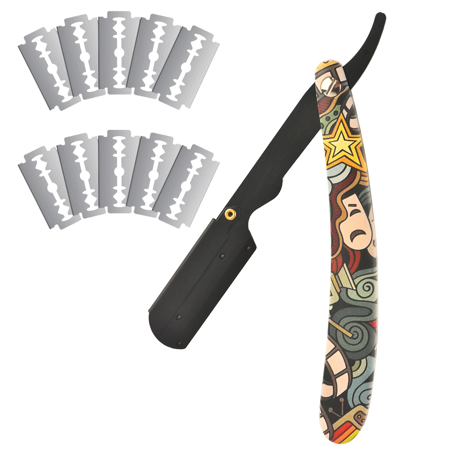 afeitador de hombre afeitador manual afeitador de barbería afeitador especial cuchillo de afeitar cuchillo de cuchillo de cambio de cuchillo de eliminación de pelo