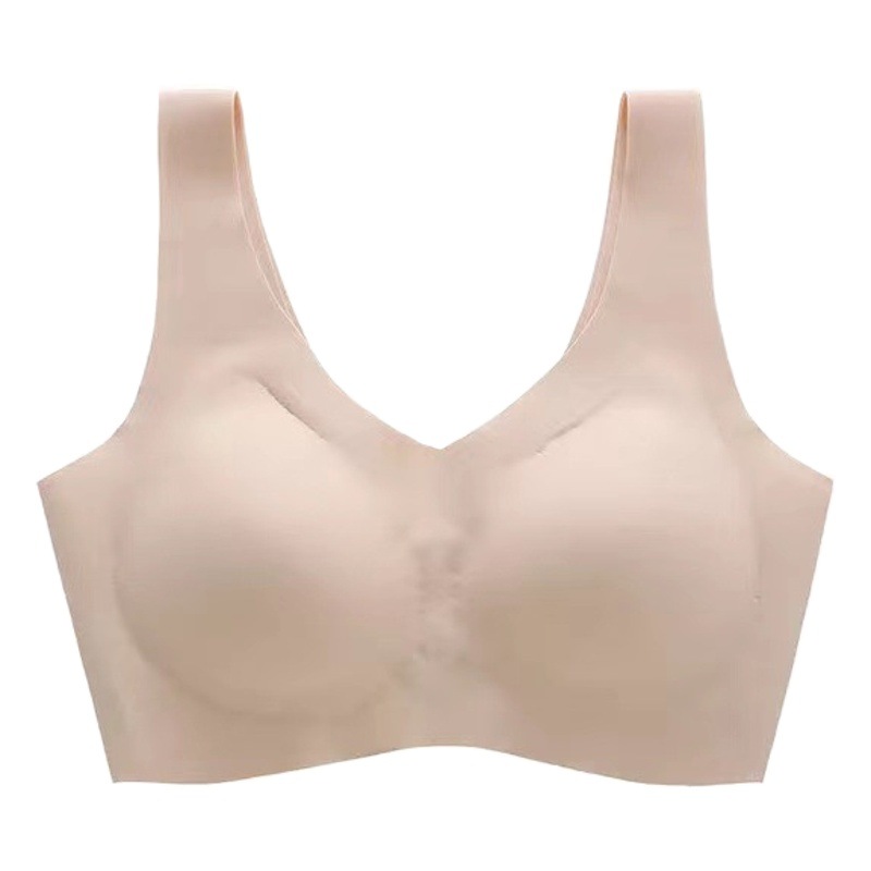 [Alta calidad] taza fija integrada ropa interior fina sin costuras cómodo deportes inalámbrico belleza chaleco sujetador