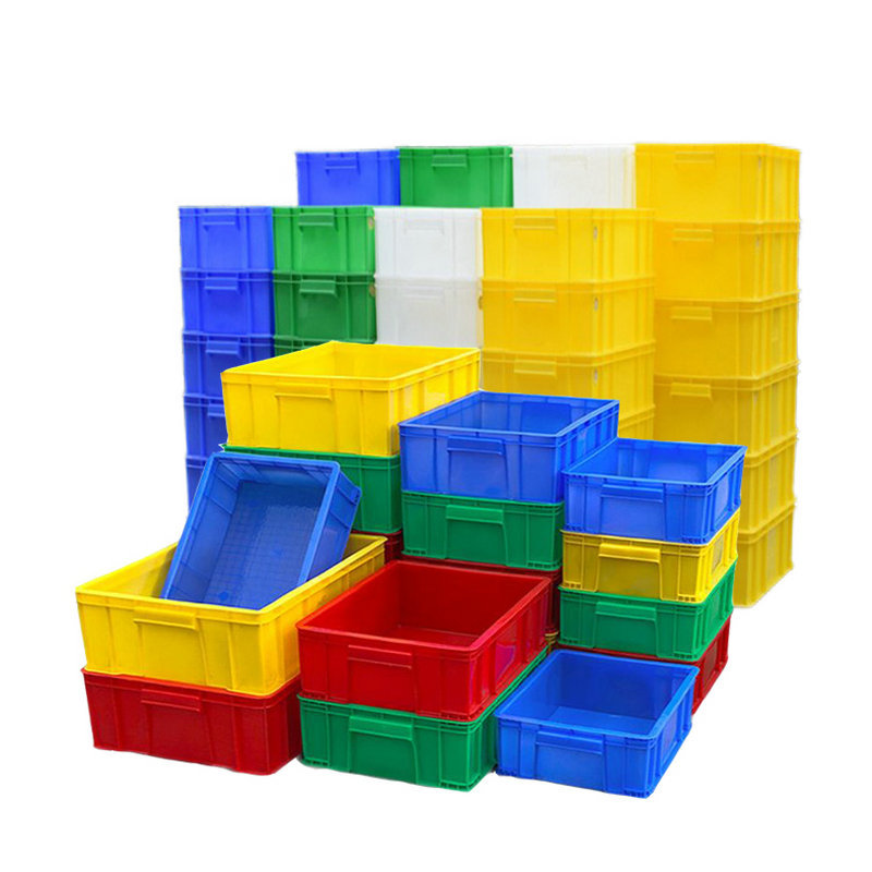 加厚塑料周转箱长方形物流箱五金工具塑料箱仓库周转框胶筐塑胶箱