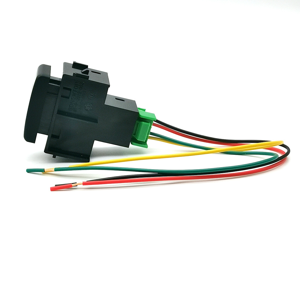 For Nissan Patrol Y62 08-15 Car Led Fan Fog Light Power Radar Button (with Line)
