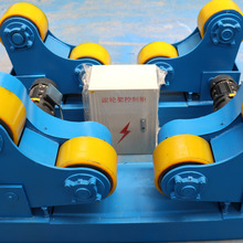 自调试焊接滚轮架5吨厂家定制小型自调式聚氨酯轮滚轮架
