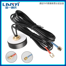 4G WIFI二合一天线GPS+LTE组合室外868MHz防水防盗广告机机箱天线