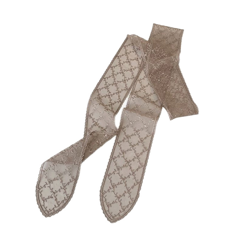 Buñuelo de encaje, correa de cabello de mujer, Han Fan Sen, correa de cabello, buñuelo de moda, buñuelo decorativo de flores huecadas, buñuelo de pañuelo