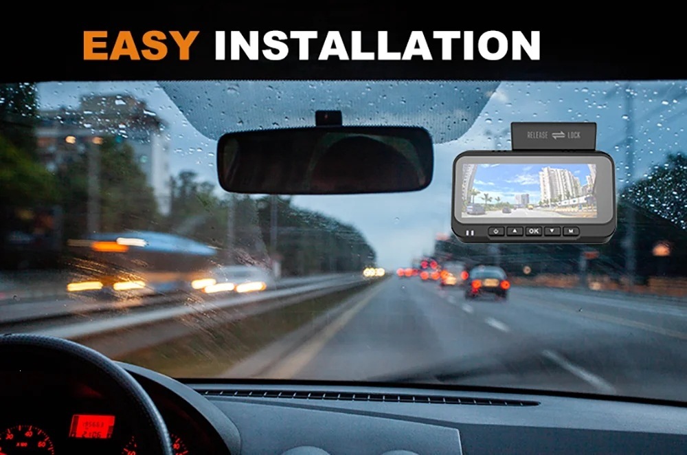 Clearance Sale 50% off 4K Car Camera Dashcam with Built-In Wifi Gps 3.19“ Ips Screen
