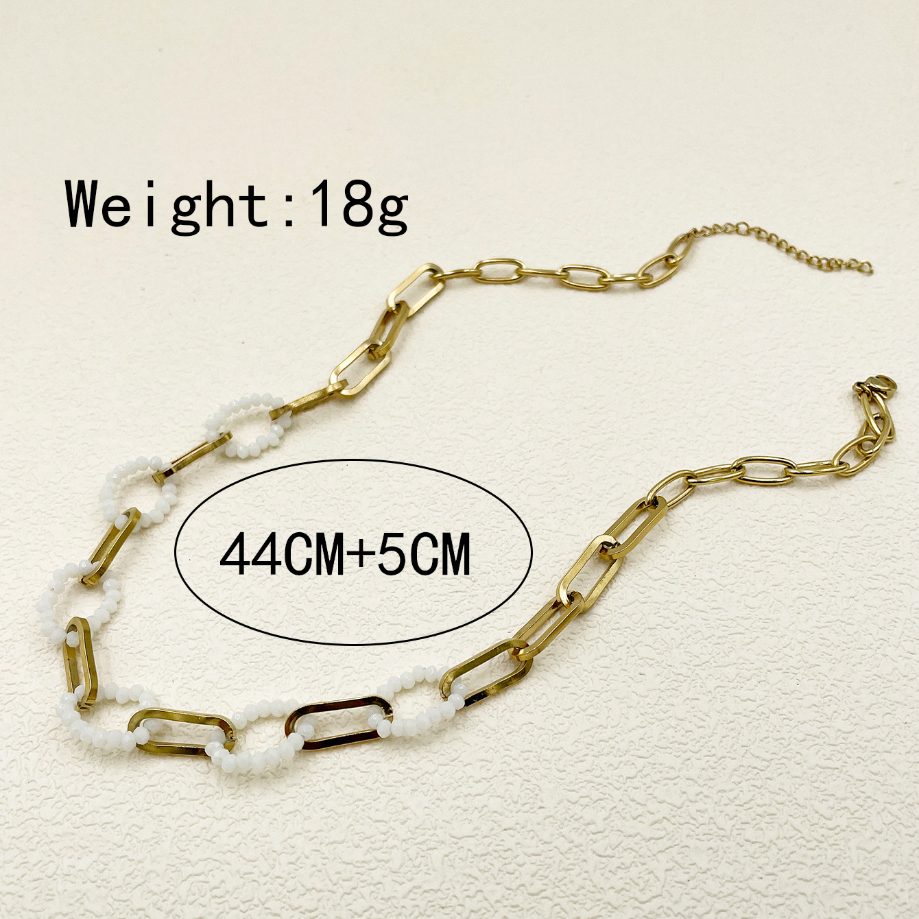 Fashion Geometric Stainless Steel Titanium Steel Plating Necklace 1 Piece display picture 4