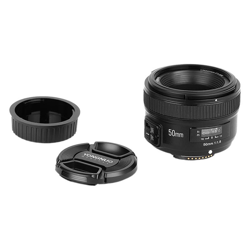 Yongnuo 50mm F1.8 adecuado para Nikon F Puerto 50/f1.8 retrato lente de enfoque fijo lente de enfoque automático