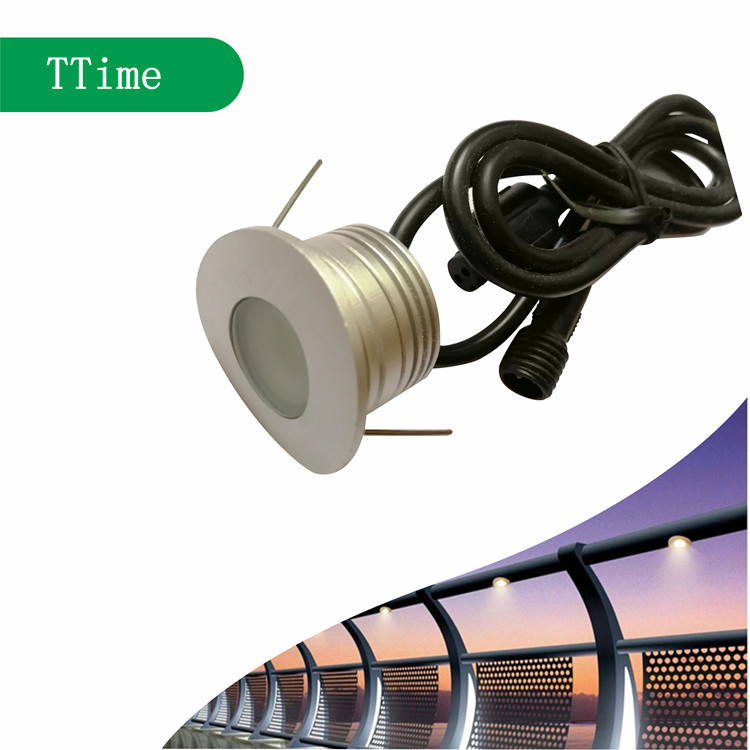 厂家直销弧形扶手灯磨砂玻璃90度角栏杆灯晶元芯片过认证质保三年|ms