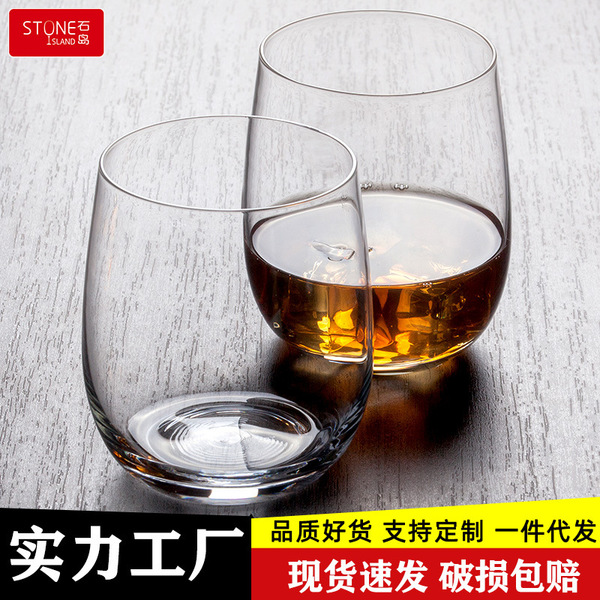 crystal wineglass for whiskey