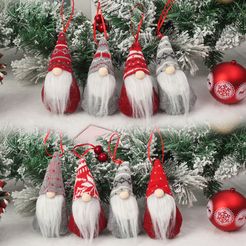 Christmas Cute Santa Claus Nonwoven Party Hanging Ornaments 1 Piece display picture 5