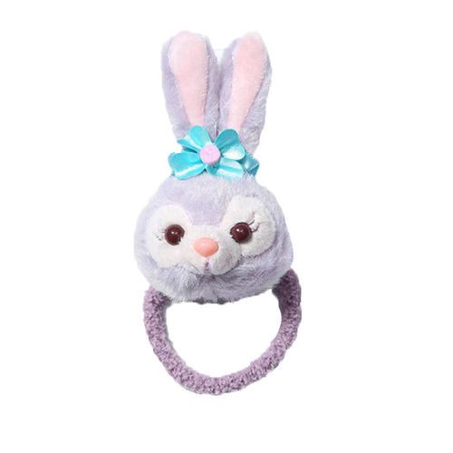 Star Dew Rabbit Hair Band Female Cute Cartoon Plush Rabbit Ears Headband Hair Strap Hairpin Headwear New Hair Accessories