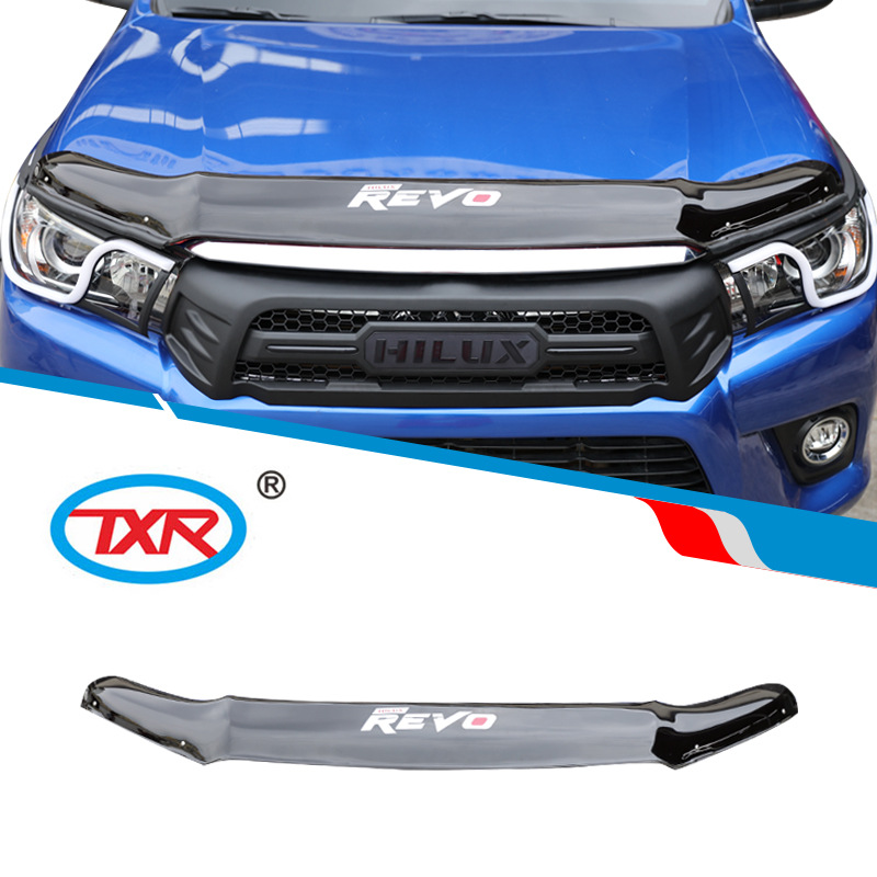 Adecuado para el bloque de grava galvanizado con tobera Camioneta Toyota Hilux Bonnet Guard