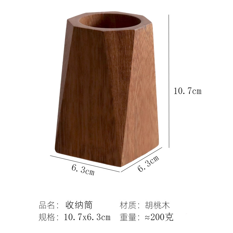 팔각형 펜홀더 10.7x6.3x6.3cm