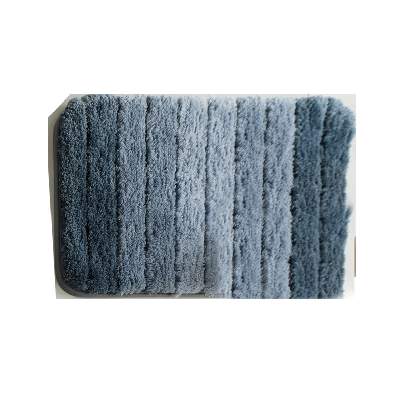 Transfronterizo Chenille puerta absorción pie pie estera de puerta estera de piso para mascotas gruesa encriptada estera de piso de baño de color gradiente