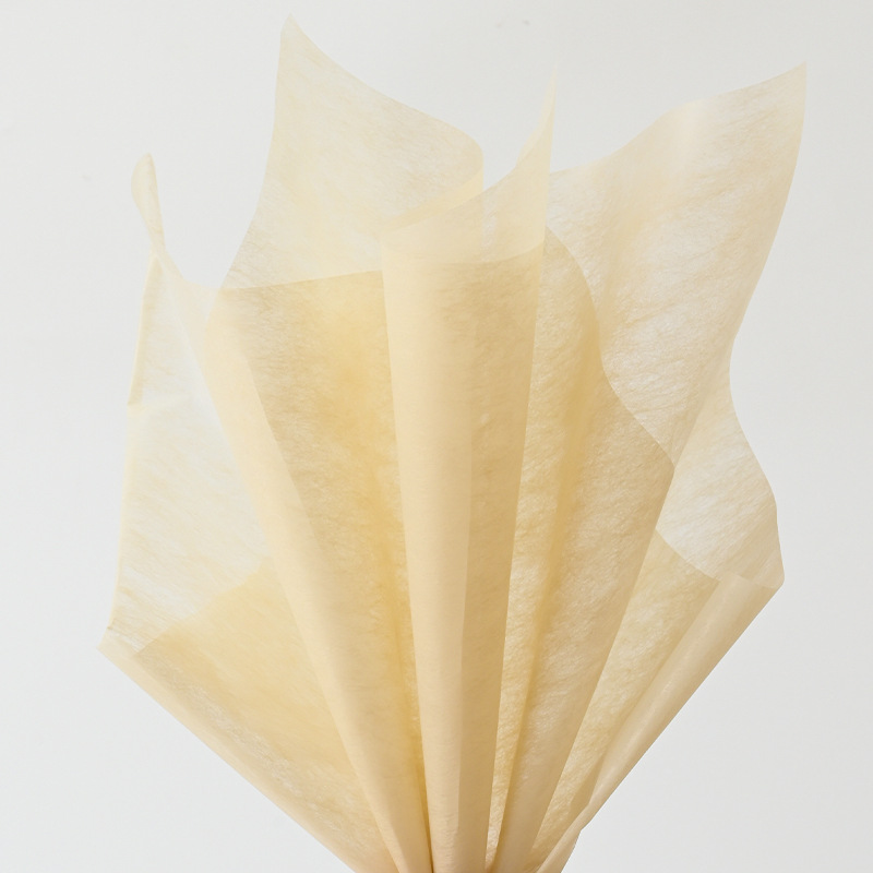 Papel de embalaje de ramo al por mayor floristería arte floral material de papel de embalaje de flores papel de algodón coreano rollo de algodón de leche extraída