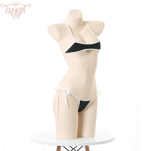 Whisper under the Moon New Style Tie Three Points Sexy Shikushui Swimsuit Manufacturer Dropshipping