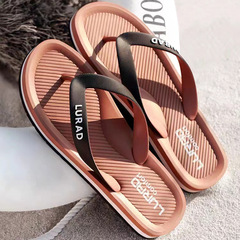Men's flip-flops men's slippers summer non-slip outer wear eva soft bottom men slippers rubber feet beach