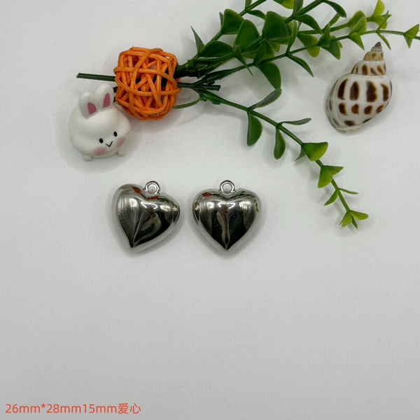 28*26mm with hanging silver