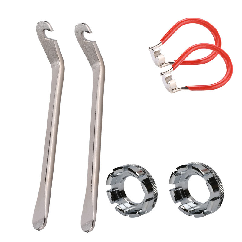 2个撬胎棒+2个红色辐条扳手+2个8口辐条扳手190g